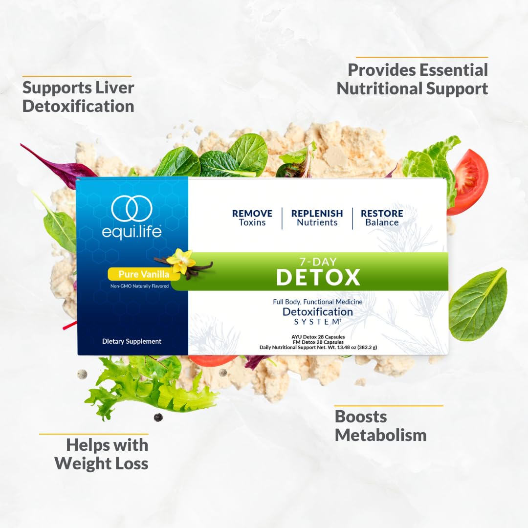 Equilife Dr. Cabral Detox 7 Day Cleanse, Supports Liver Detox, Vanilla — Amazon image 4