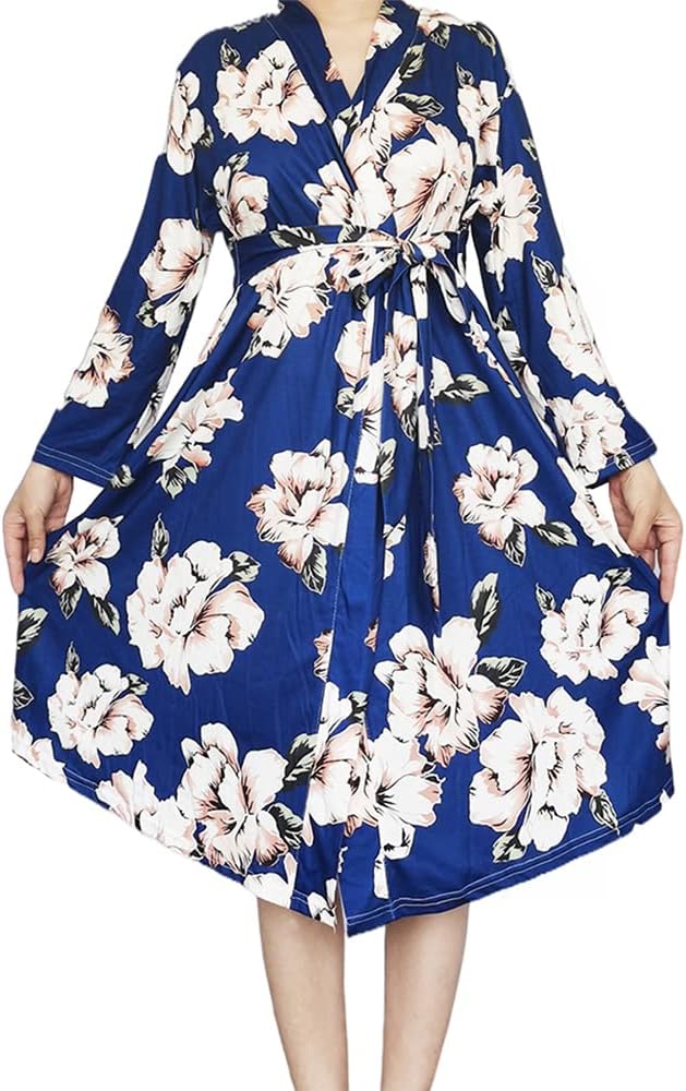 Mommy And Me Hospital Outfits Baby Boy SUFEINI Maternity Robes And