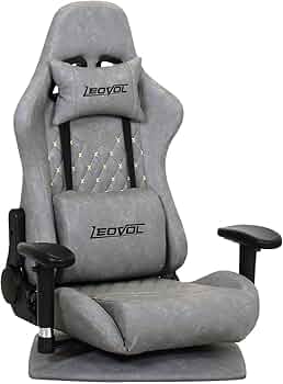 座椅子　リクライニング　リクライニングチェア　回転式　ライトグレー　多機能 61o4Pe7gJoL._AC_UF350,