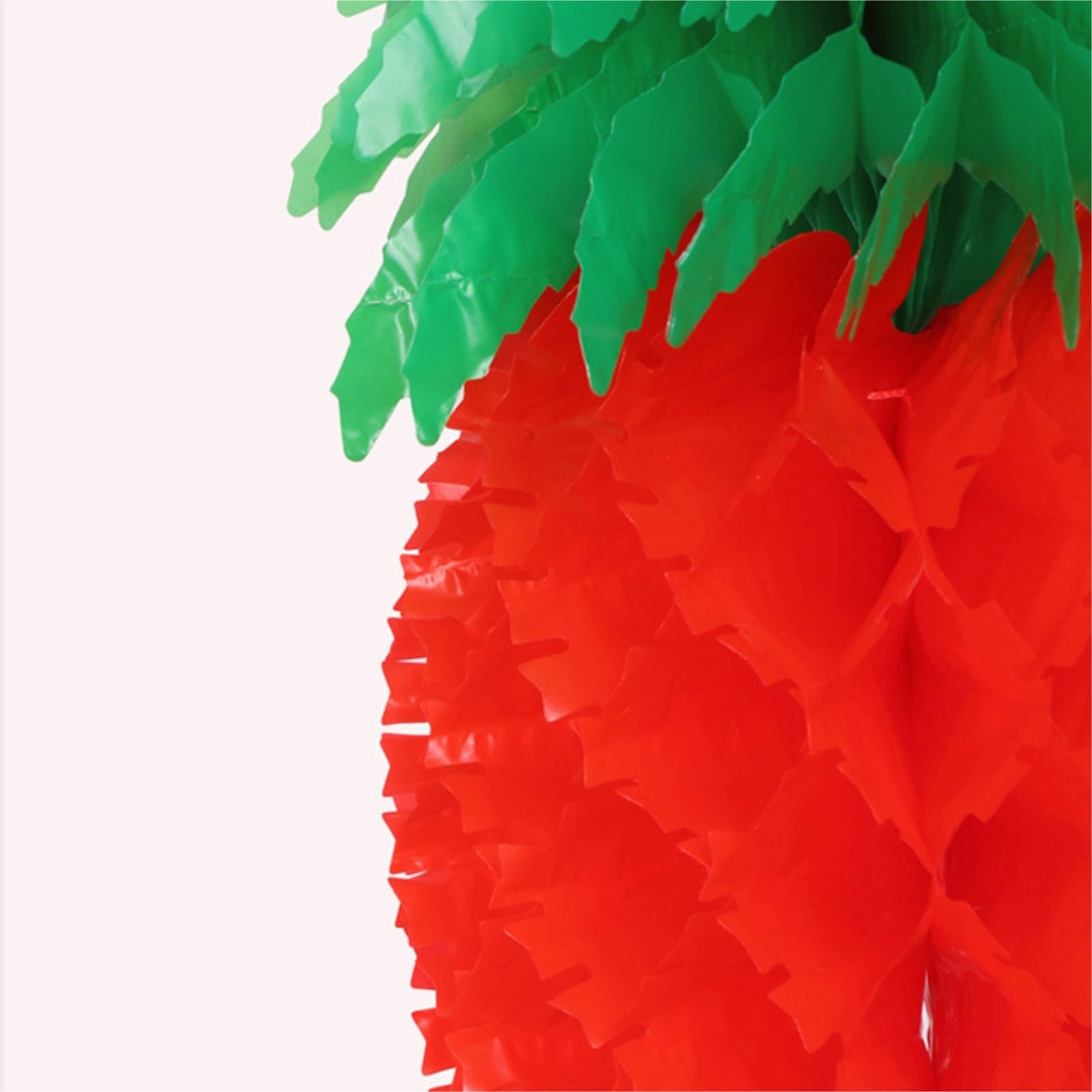 Wiosenna Latarnia Festiwalowa, 10-częściowa Wisząca Dekoracja W Kształcie Ananasa Na Imprezę Z Okazji Chińskiego Nowego Roku Przyjęcie(Rot,25cm)
