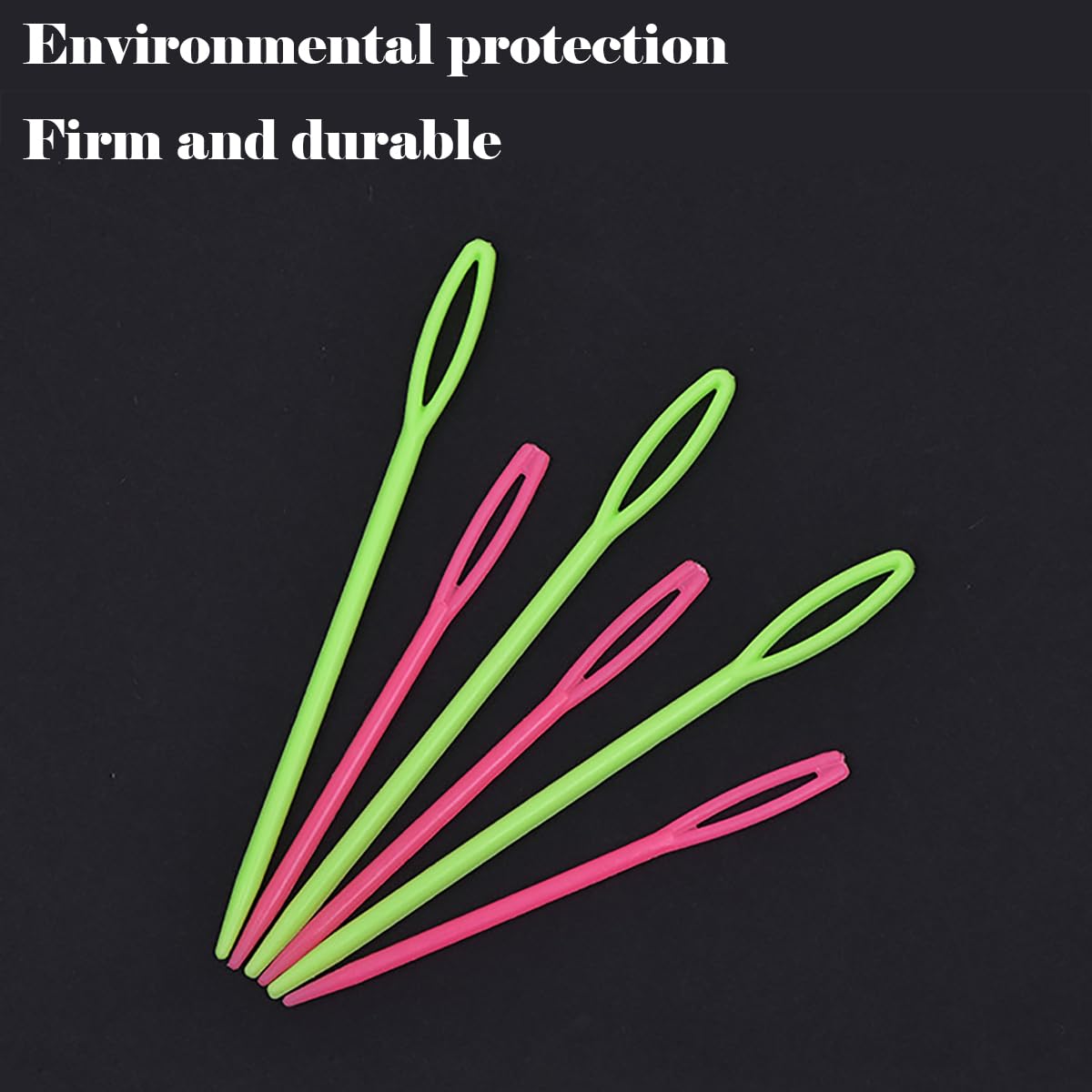 60 Aghi Di Plastica Per Cucito - Cruna Grande, 7cm/9cm/15cm | Per Lana, Ricamo, Bambini E Fai Da Te - Foto 7