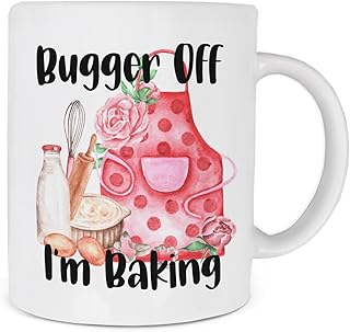 Funny Gift for Bakers - Birthday Gift for Baking Lover, Baking Mug, Gift for Sourdough Bread Bakers, Cake Makers & Decorators
