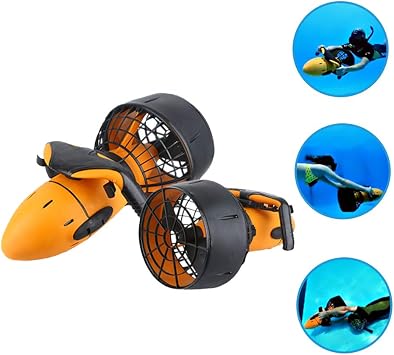 Waterproof 300W Electric Underwater Scooter Water Sea Dual Speed Propeller Diving Scuba Scooter Water Sports Equipment