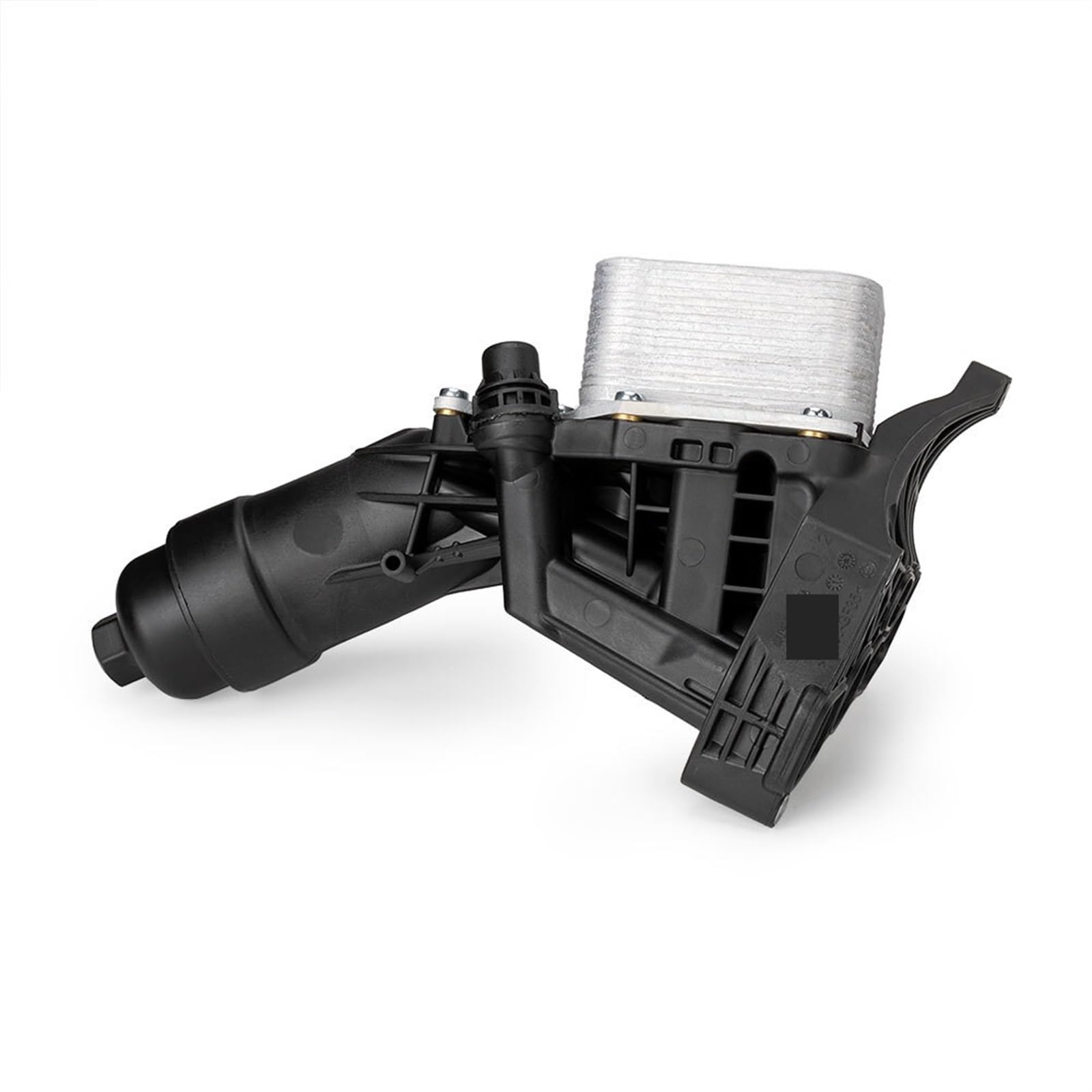 SaDity 11428596283 carcasa del filtro de aceite carcasa del enfriador del filtro de aceite Compatible con BMW F20 F22 F30 G30 G32 piezas del motor 11428593771 11428586673