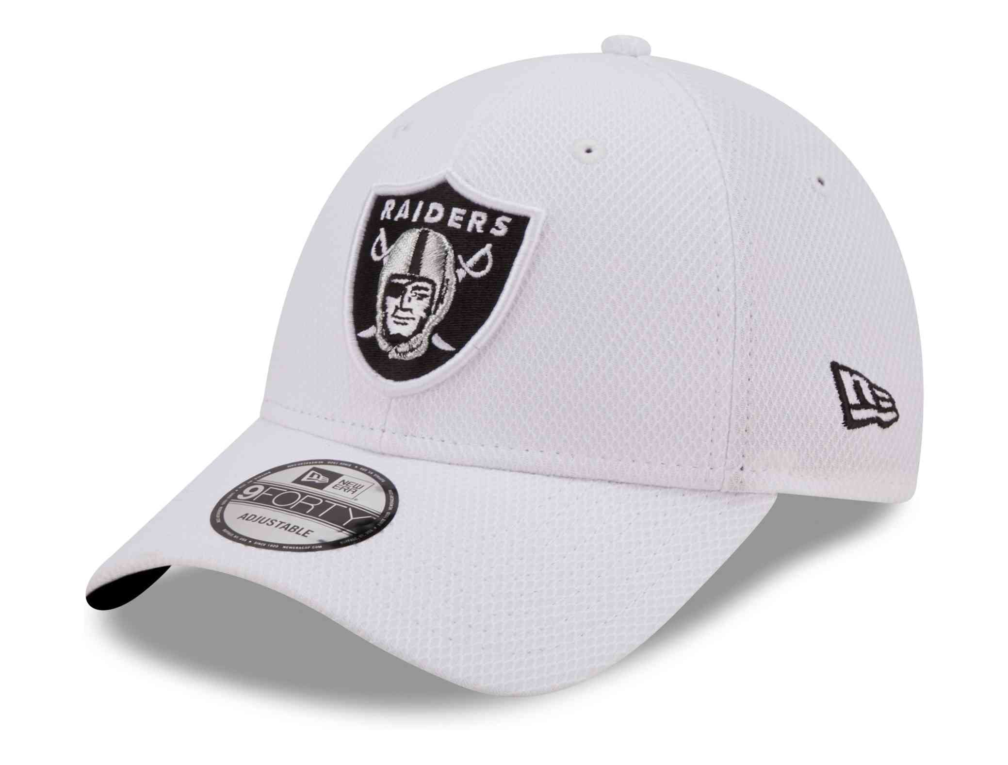 New Era 9Forty Cap - Diamond ERA Las Vegas Raiders White - One Size