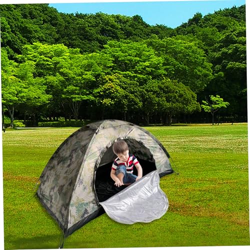 Carpa para 1 persona impermeable y resistente al viento miniatura 5