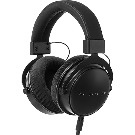 Massdrop x Beyerdynamic DT 177X GO Over-Ear Closed-Back Headphones, 32 Ohms, Detachable Cable, Replaceable Velour & Sheep Skin Ear Pads