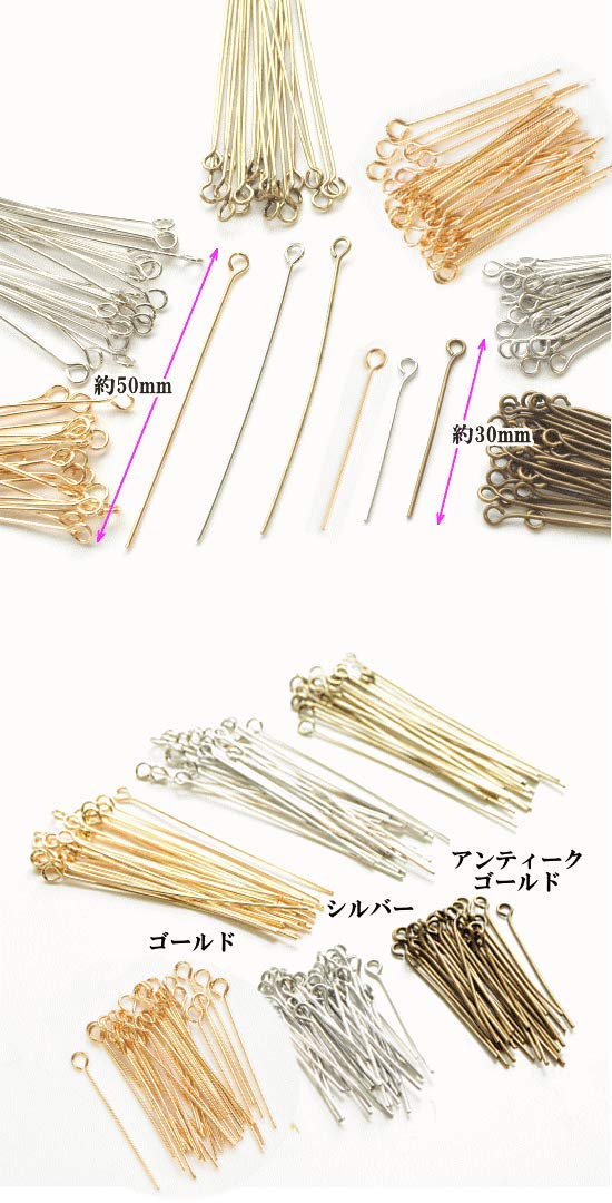 Amazon.co.jp: MYmama 9ピン 30本セット 全3色 アクセサリーパーツ