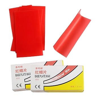 2 BoxDental Wax Sheets Dental Base Plate Wax 240g for Dentures Molding Casting Wax Sheet Material2 Box