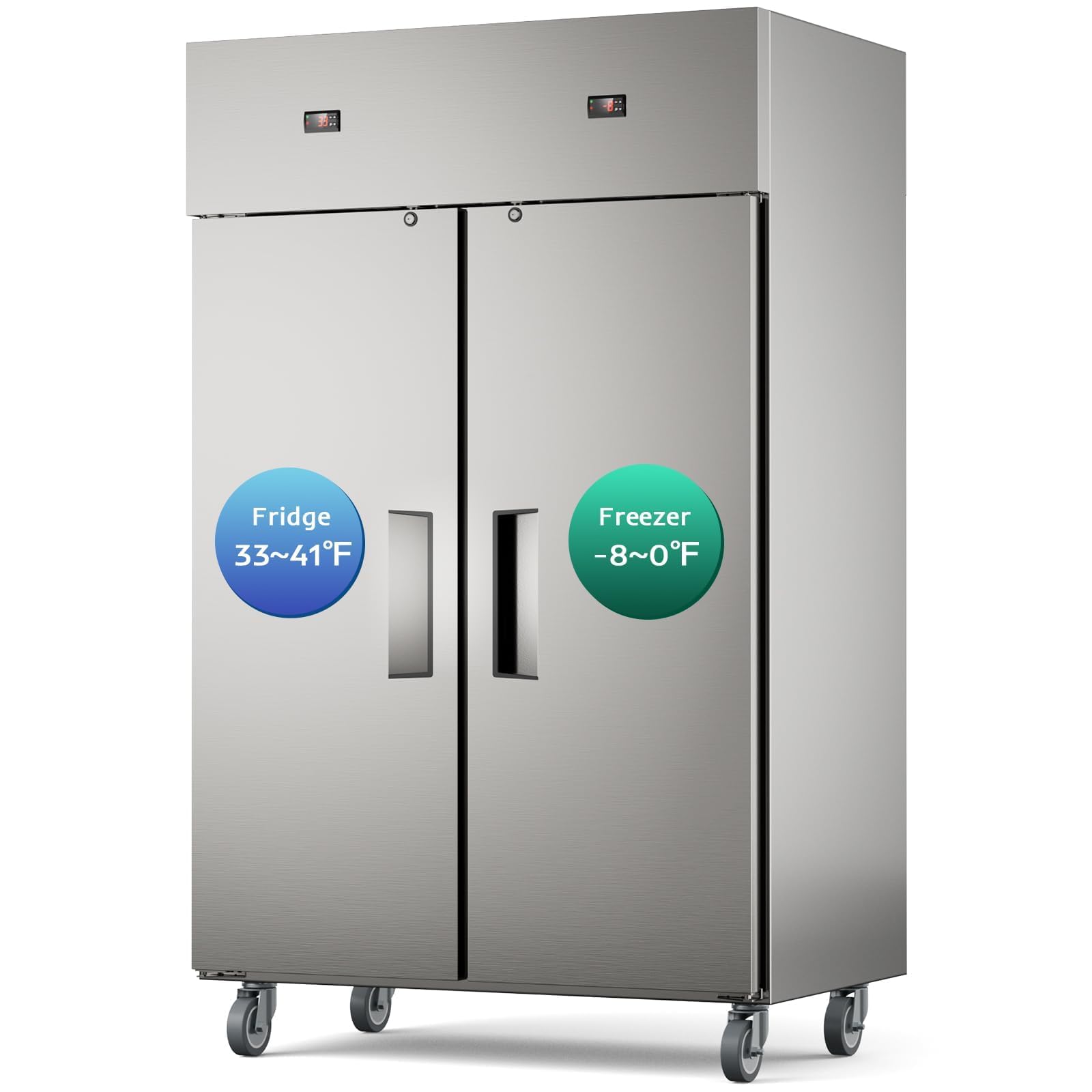 Mojgar 48 Refrigerator Freezer Combo