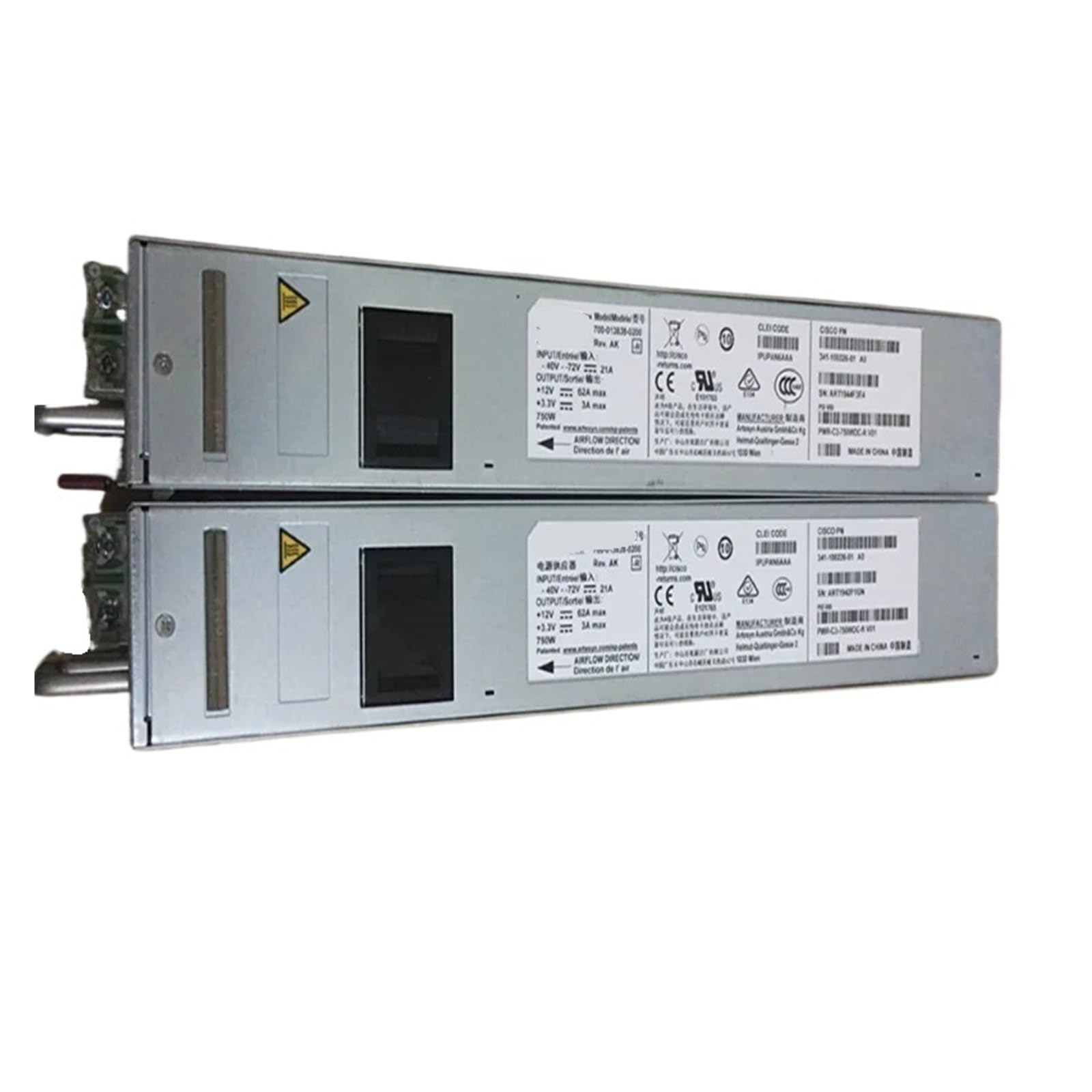 SWEWDSQG 1pcs Power Supply 3850-48X DC 750W PWR-C3-750WDC-R 341-100226-01 700-013838-0200