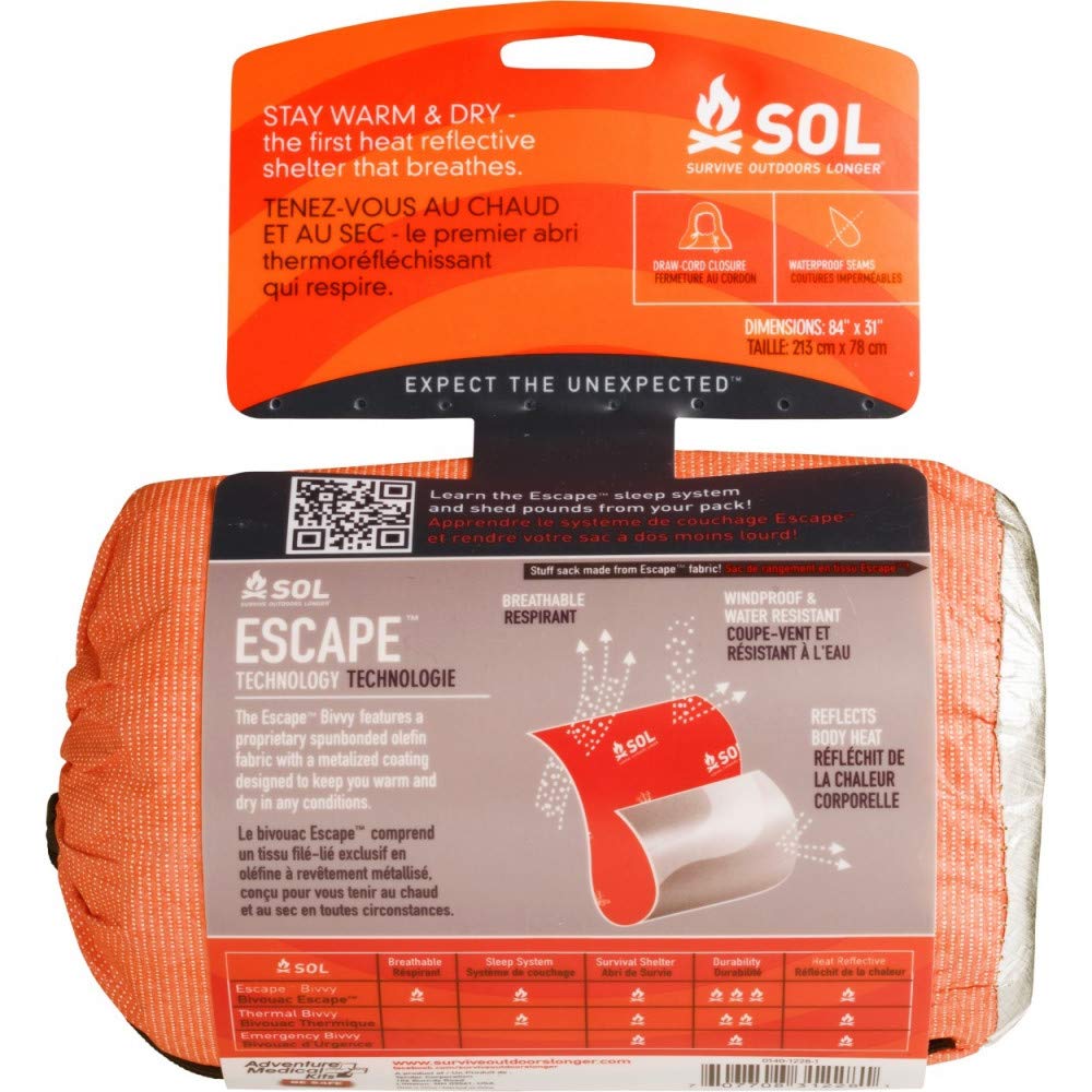 Sol Couverture Survive Outdoors Longer Escape Bivvy
