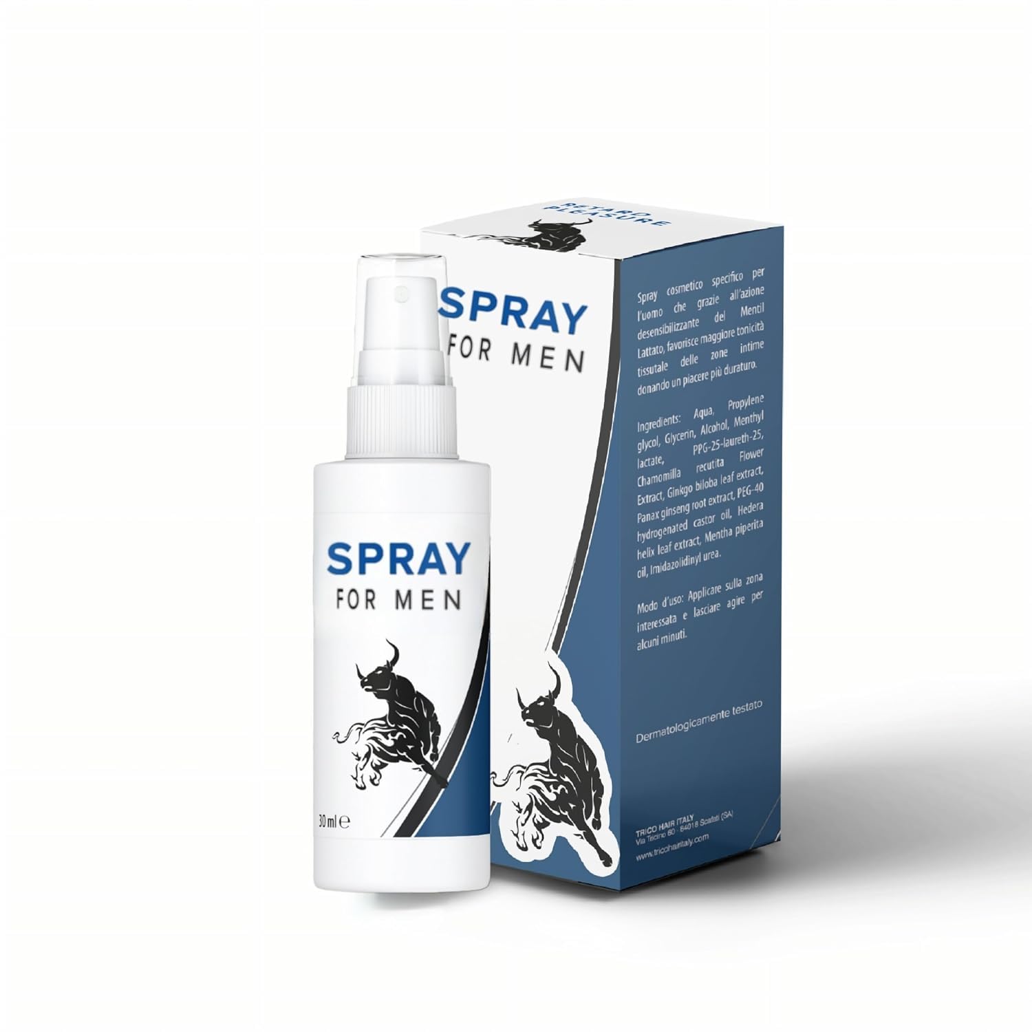 Long Lasting Spray for Men 30ml | Non-Desensitizing Personal Performance Spray | Fast Drying Formula | Lightweight & Easy Application | Travel Friendly-image-0