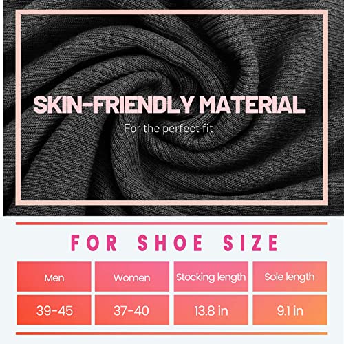 Eventek Calze Riscaldate,4 Temperature Regolabili Calzini Riscaldati,5000mAH Calze Riscaldate a Batteria,Ricaricabile Uomo e Donna Calze Elettriche,Escursionismo,per All'aperto,Lo sciare,Campeggio - Image 4