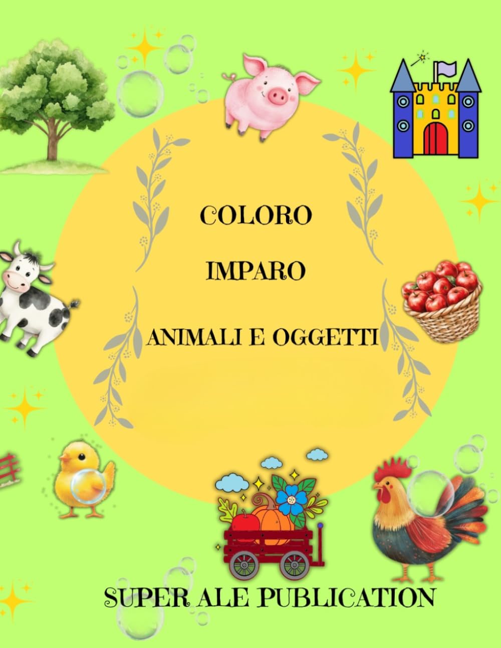 Coloro e imparo- animali e oggetti: imparare, rilassarsi e divertirsi