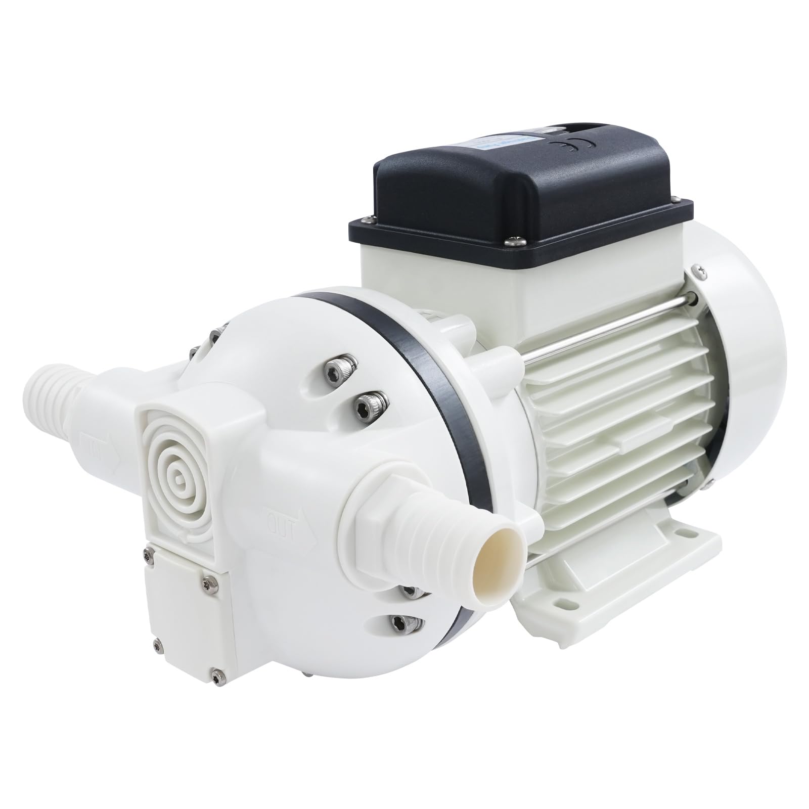 Bomba de diafragma multilíquido DCSYOG, 220 V CA, 40 lpm/min, autocebante, para diésel, urea, ADblue, DEF, bebidas, blanca, de plástico, de 29 x 13 x 17 cm, 5,7 kg