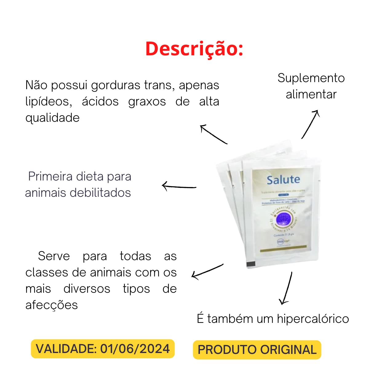 Salute 21,8g Box 10 unidades em promoção! Veja a oferta e mais achadinhos de Vitaminas & Suplementos 3 Hoje é o melhor dia para comprar Salute 21,8g Box 10 unidades com aquele preço maroto! Promoção! Aproveite a oferta! 3