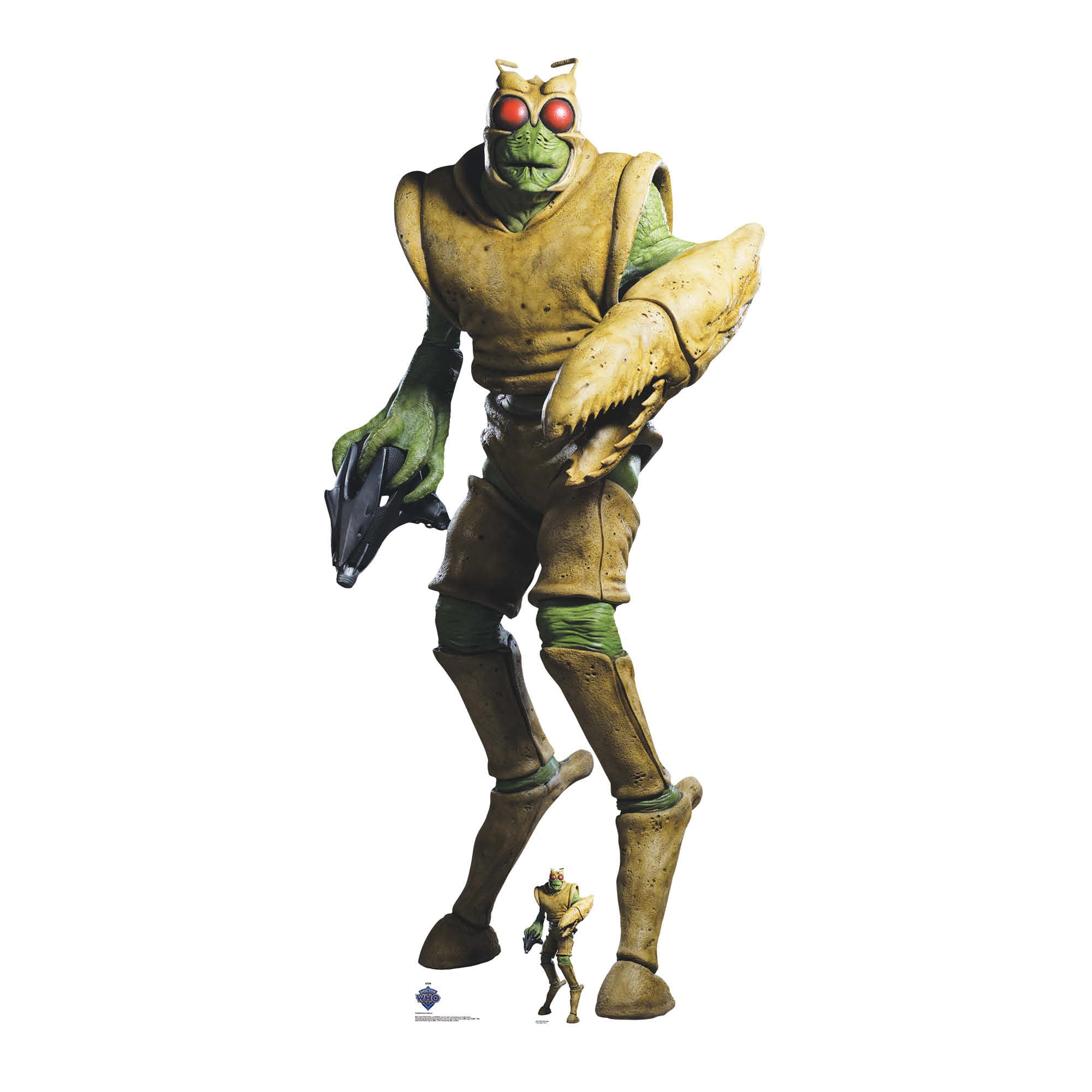Star Cutouts SC4404 Doctor Who Wrarth Warrior Lifesize Cardboard Cutout – Sci-Fi Fan Display, Party Decoration & Collector Gift