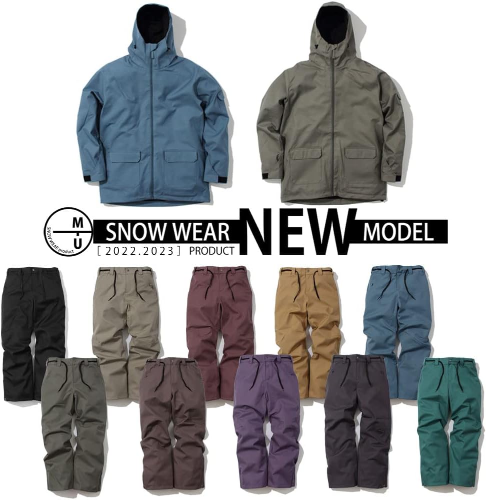 エムティーユー] スノーボードウェア メンズ 上下セット 全19カラー 6