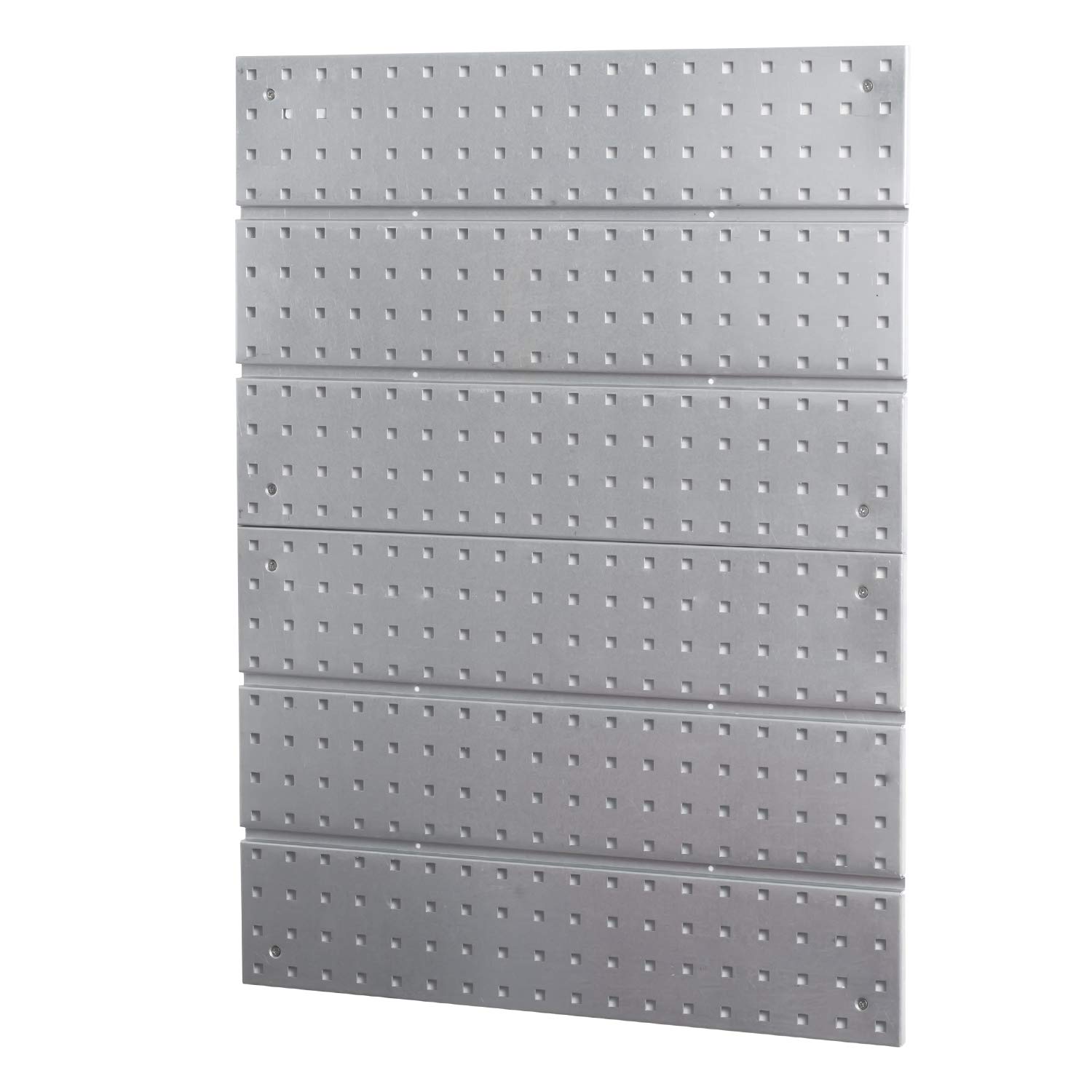 Ścianka narzędziowa z metalu – 580 mm x 770 mm – zestaw 41 uchwytów na narzędzia ze ścianką perforowaną, system magazynowy, ścianka na towary, regał ścienny do warsztatu