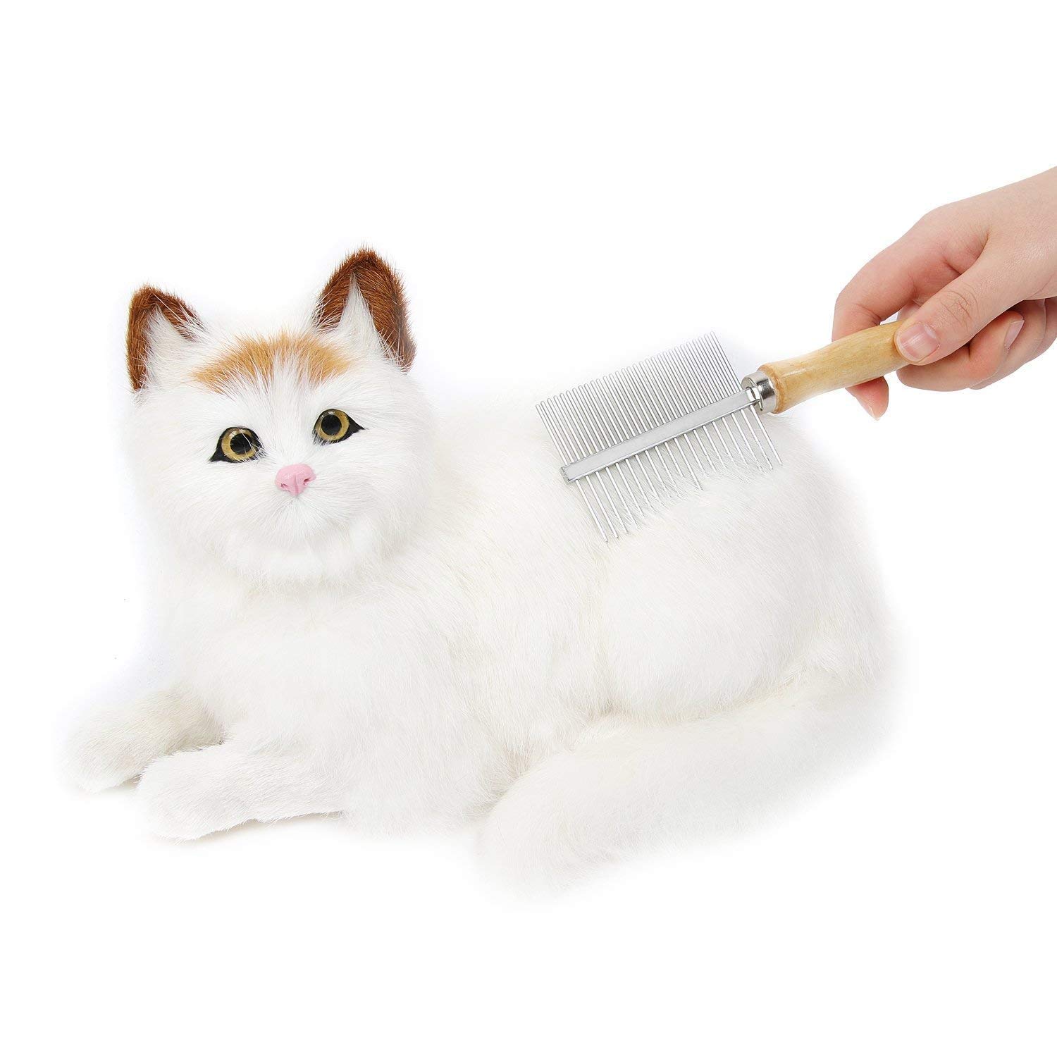 See full amazon price history chart for The DDS Store Double Side Steel Needles Comb for Dogs and Cats | Grooming Rake Shedding Comb for Dogs, Cats - Cleaning Supplies The DDS Store Double Side Steel Needles Comb for Dogs and Cats | Grooming Rake Shedding Comb for Dogs, Cats - Cleaning Supplies (B0D3TMG82Y) Amazon Price History, Amazon Price Tracker