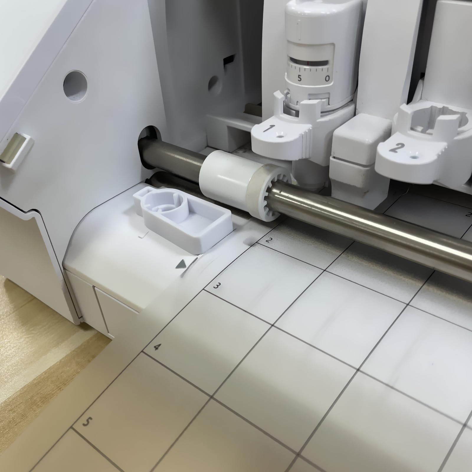 XINART Fogli guida per Silhouette Cameo 4 tappetini da taglio, Came 4 Plus Scala Line Guide, Cameo 3 Mats Guida Allineamento di un tappetino Facile