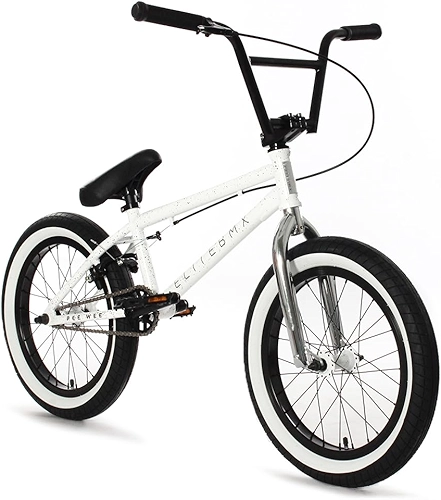 Elite BMX Bicicleta BMX de 45,7 cm, 50,8 cm e 66 cm para adolescentes e adultos - Bicicleta BMX Freestyle. Todos os modelos vêm com pedaleira BMX de 3 peças