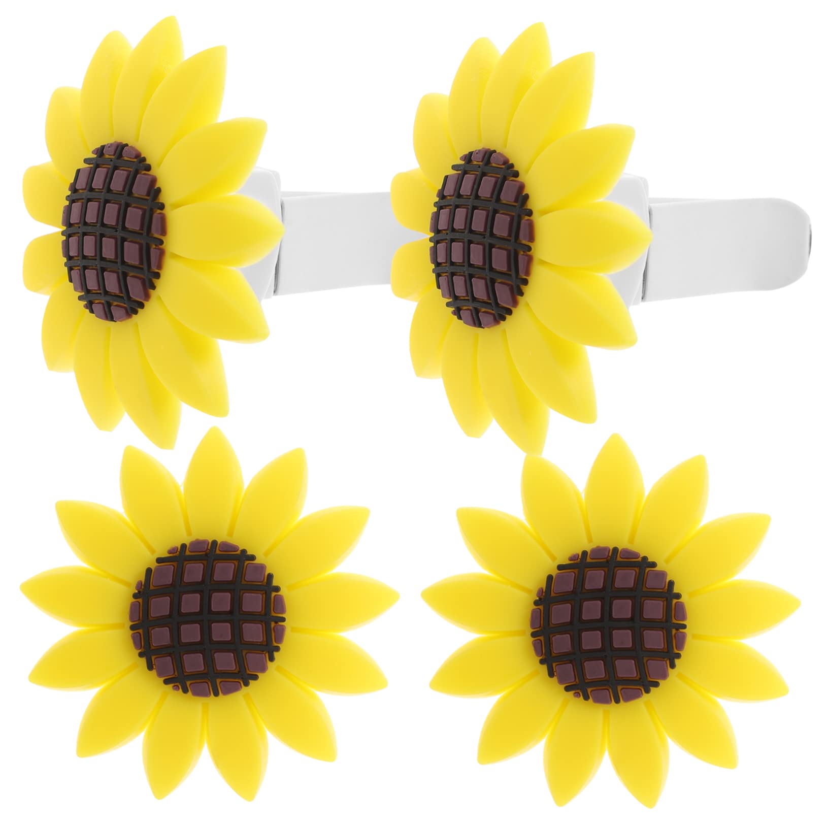 GLEAVI 16pezzi Clip Auto Sunflower Da Decorazioni Per Ventilazione Auto Profumatore Clip Design Creativo e Adorabile Per Fresco e Profumato
