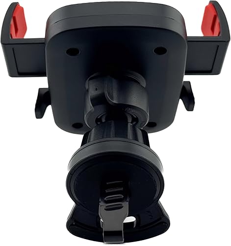 Miniatura 3 de Soporte para teléfono con brazos de bloqueo automático, ajuste universal, color negro