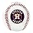 Rawlings | MLB Team Logo Baseball | Houston Astros | Official | White