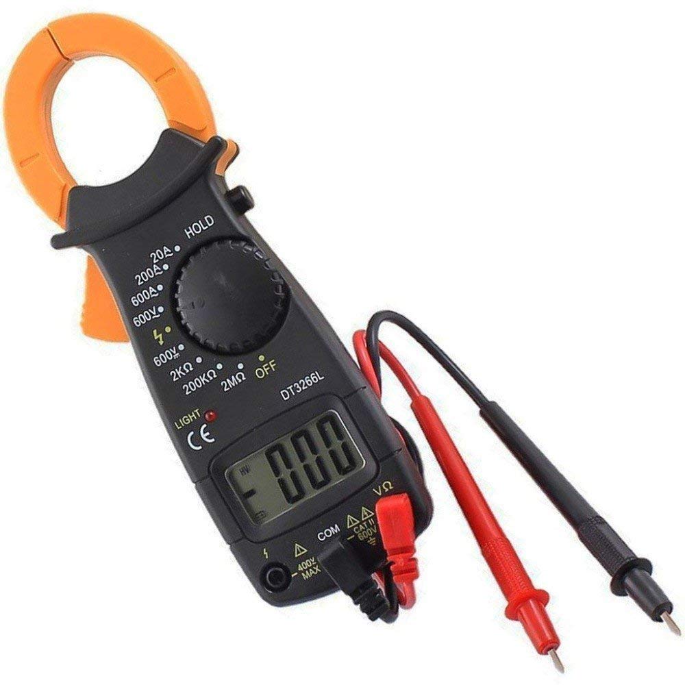 BEUMORO Plastic Digital LCD Automatic AC/DC Electronic Tester Portable Handheld Clamp Volt Meter 600V Current Resistance Voltage Multimeter (Multicolour) (B09685BWGB) Amazon Price History, Amazon Price Tracker