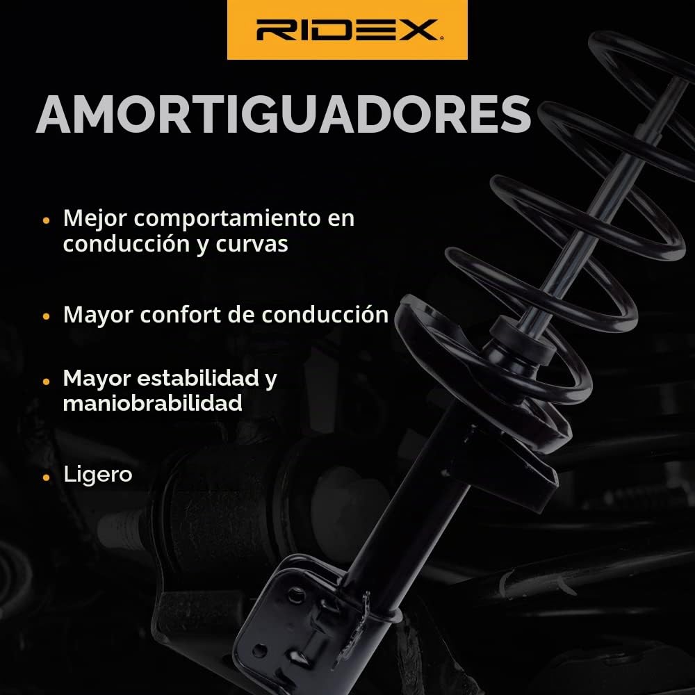 RIDEX 854S20227 2x Amortiguador Delantero Compatible con CITROËN Berlingo/Berlingo First I MF, GJK, GFK