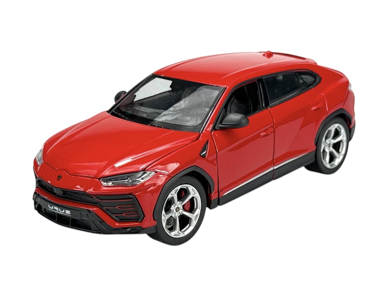 Welly Model Car Compatible with Lamborghini Urus SUV Red 2017 Approx. 1/24 1:24 Metal Model Car Die Cast New in Box