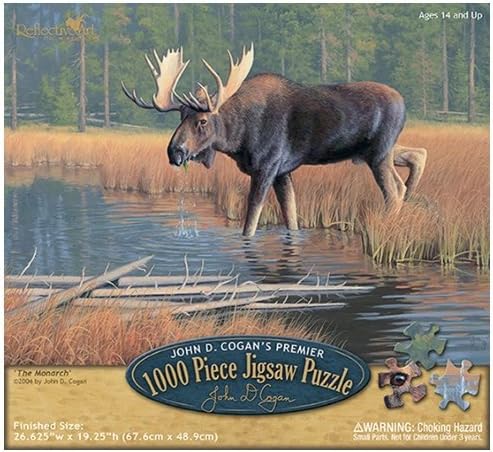 Reflective Art The Monarch Jigsaw Puzzle, 1000-Piece