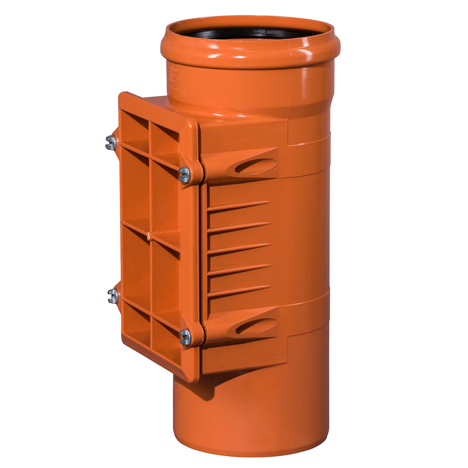 Tube de nettoyage KGRE carré DN/OD 200 pour entretien de collecteur extérieur