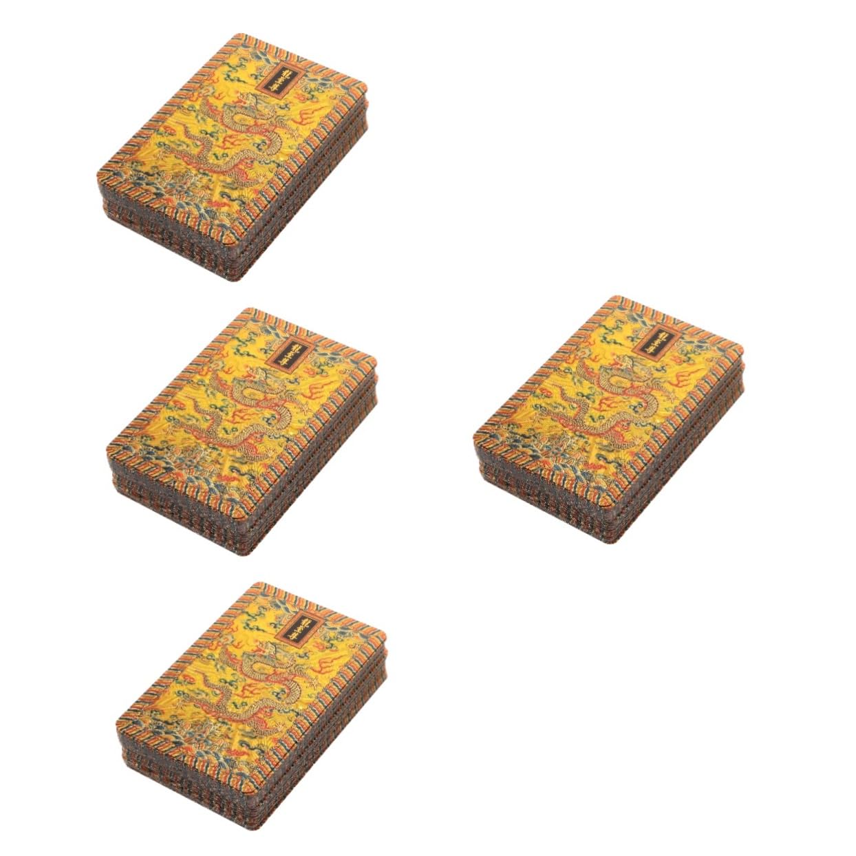 Alasum 4confezioni Poker Placcate Impermeabili Per e Intrattenimento Design e Resistente Divertimento Per Età