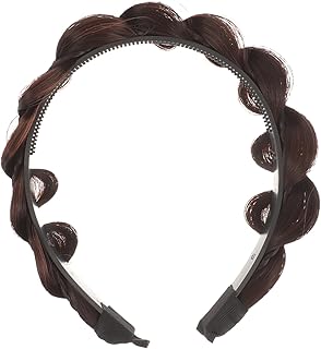 FOMIYES 5pcs herringbone headband dreadlock hair tie black hair accessories hair accessories for braids girls headdress braid headband black women headband women headdress braid hair hoops