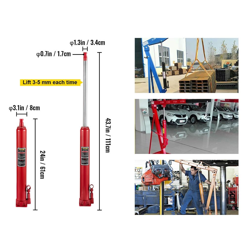Amazon.com: Long Ram Jack Cherry Picker Replacement Hydraulic 8