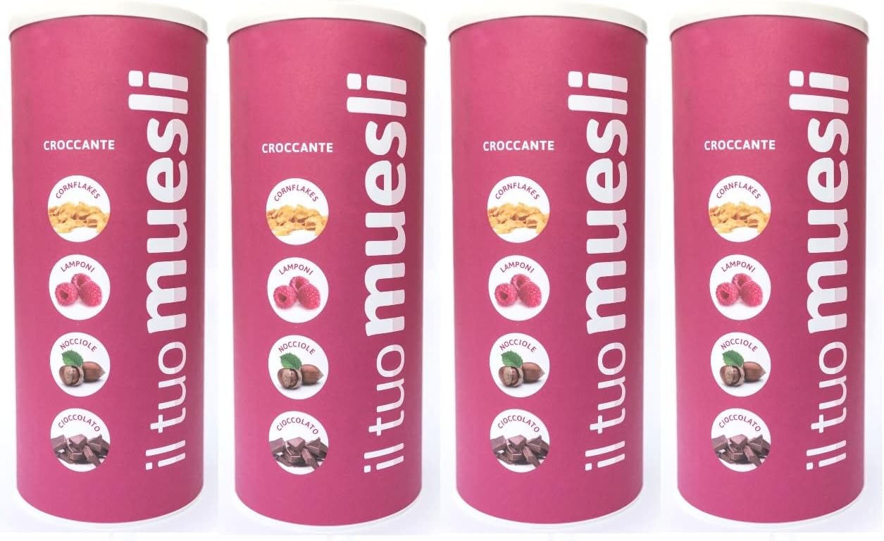 Il Tuo Muesli CROCCANTE Muesli con Fiocchi D’Avena, Cioccolato al
