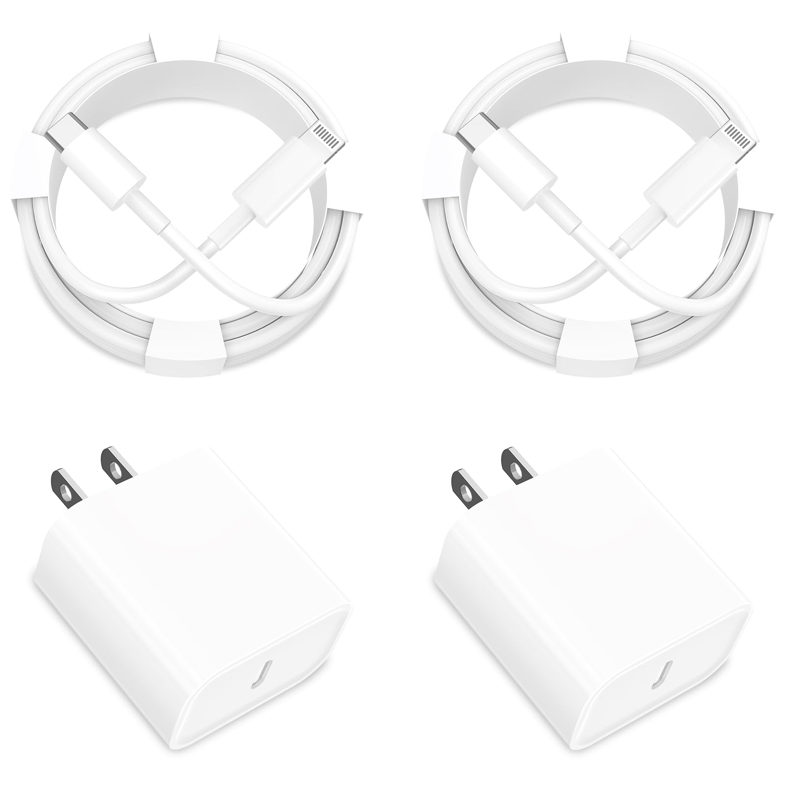 Apple MFi Certified iPhone 14 Charger Fast Charging KYOHAYA 2Pack 20W 20W USB C Charger Dynamic Power Adapter