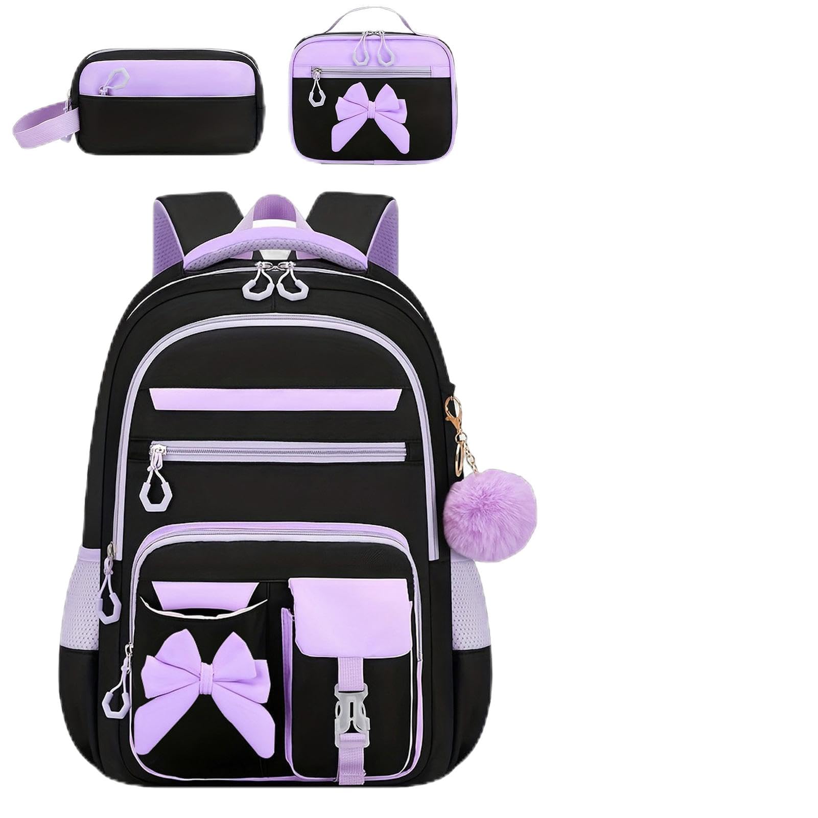 Zaini scolastici per ragazze Zaino Da Viaggio Impermeabile Di Grande | Borsa per libri scolastica Per Asilo, Infanzia, Elementari, Scuola Media, Bambini, Ragazzi, Ragazze E Adolescenti