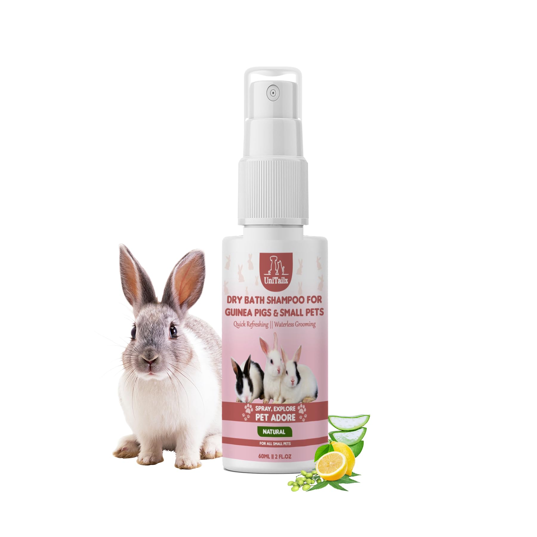 See full amazon price history chart for Unitailz Dry Bath Shampoo For Guinea Pigs & Small Pets, Rabbit, Rat | Instant Waterless Spray Rabbit Shampoo For Quick Clean & Refreshing, Removes Bad odour | Easy To Use For All Small Pet Breed -60ml Unitailz Dry Bath Shampoo For Guinea Pigs & Small Pets, Rabbit, Rat | Instant Waterless Spray Rabbit Shampoo For Quick Clean & Refreshing, Removes Bad odour | Easy To Use For All Small Pet Breed -60ml (B0D7QCPVDY) Amazon Price History, Amazon Price Tracker