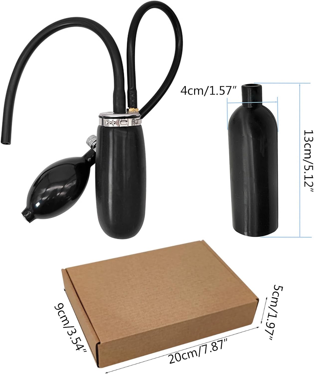 Inflatable Leak Plug Easy Intake Automobile Adapter Smoke Machine Bladder Diagnostic Tester For 12V Vehicle Inflatable Leak Plug Easy Intake Automobile Adapter Smoke Machine Bladder For 12v Vehicle