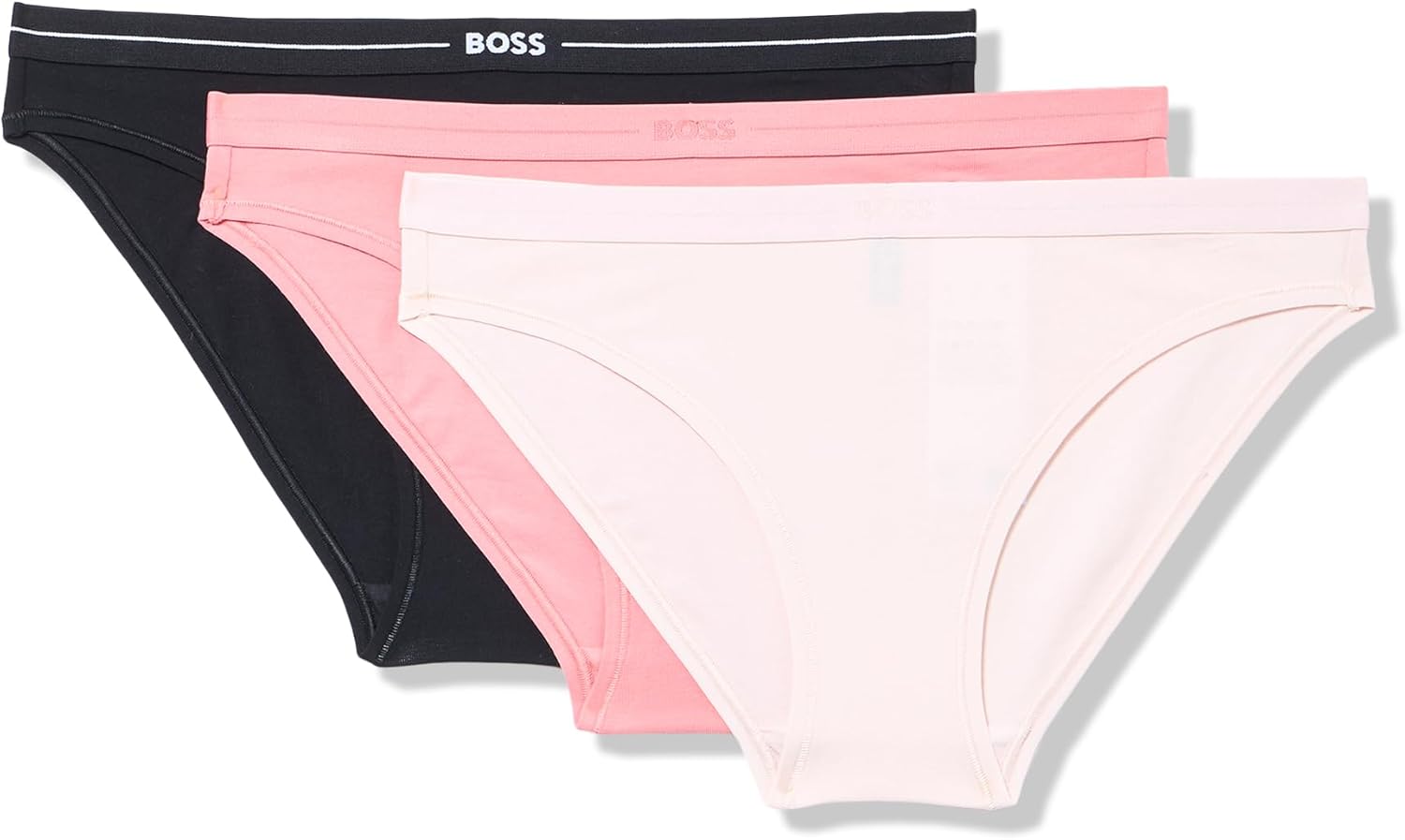 BOSS Women's 3-pack Bold Logo Briefs
