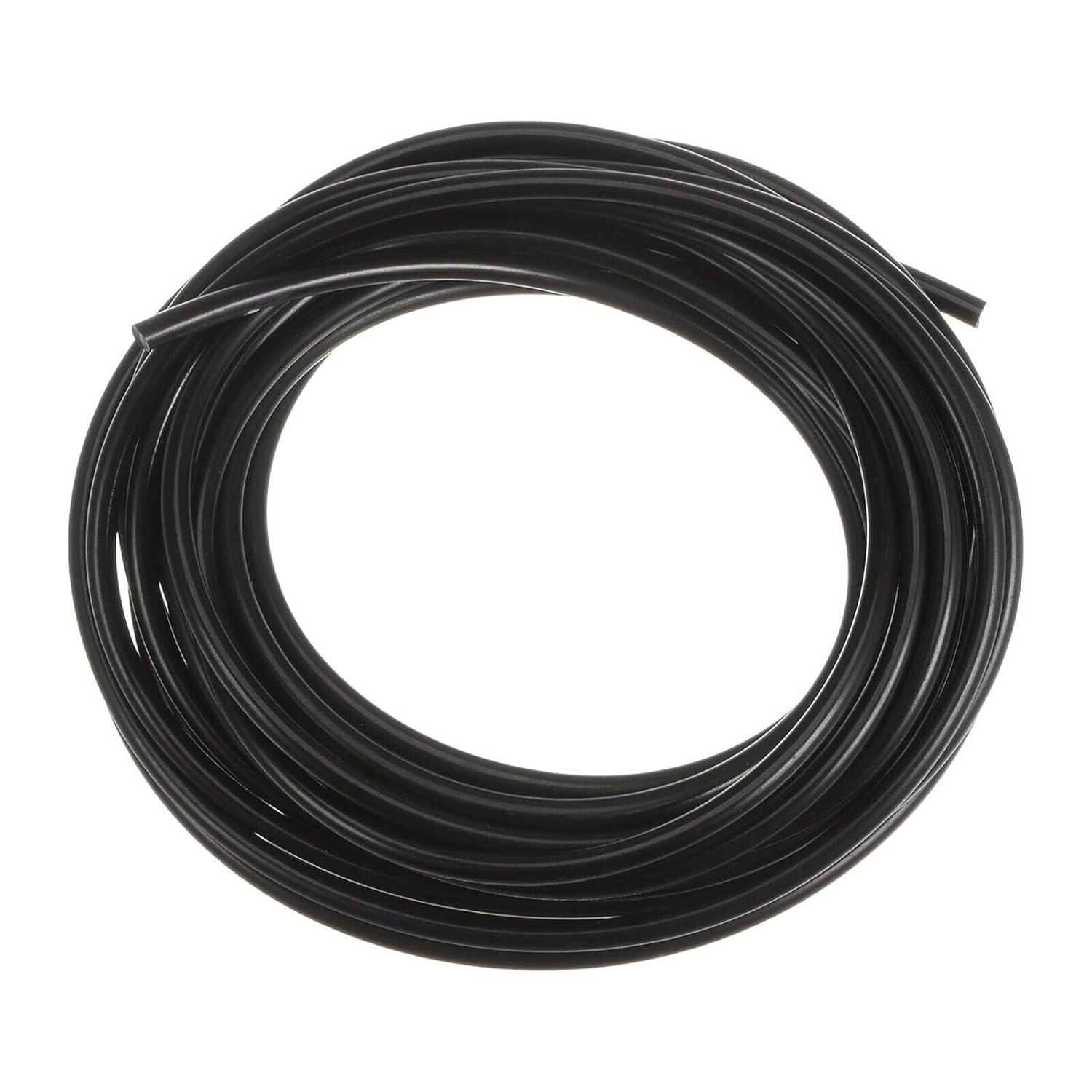 Tool Parts and Accessories Round Belts 3.5mm Dia 16.4ft Length Smooth Surface PU Urethane Black (#CN-140824-11688)