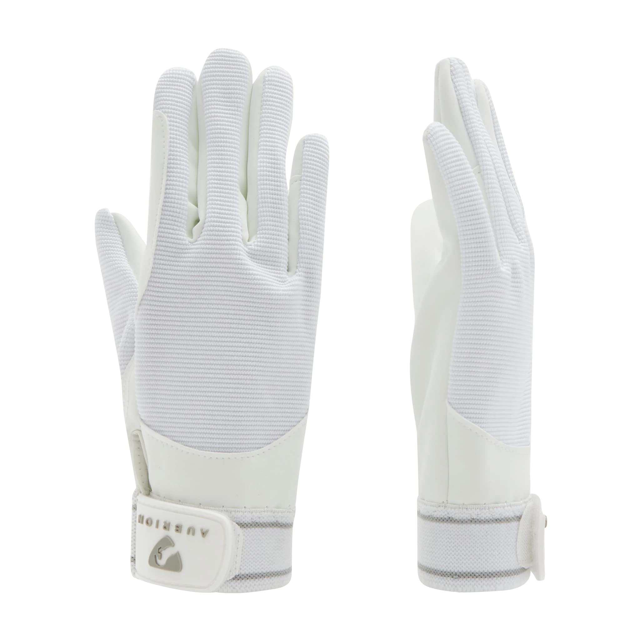 Shires Aubrion Mesh Childrens Riding Gloves Small White