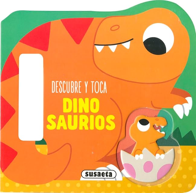 Portada de Descubre y toca dinosaurios
