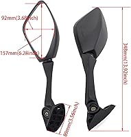 Vista 3 de Espejos retrovisores de motocicleta para Suzuki para Gsx para 250r 2019 2020 para GIXXER SF150 espejos retrovisores laterales de motocicleta GsX250r