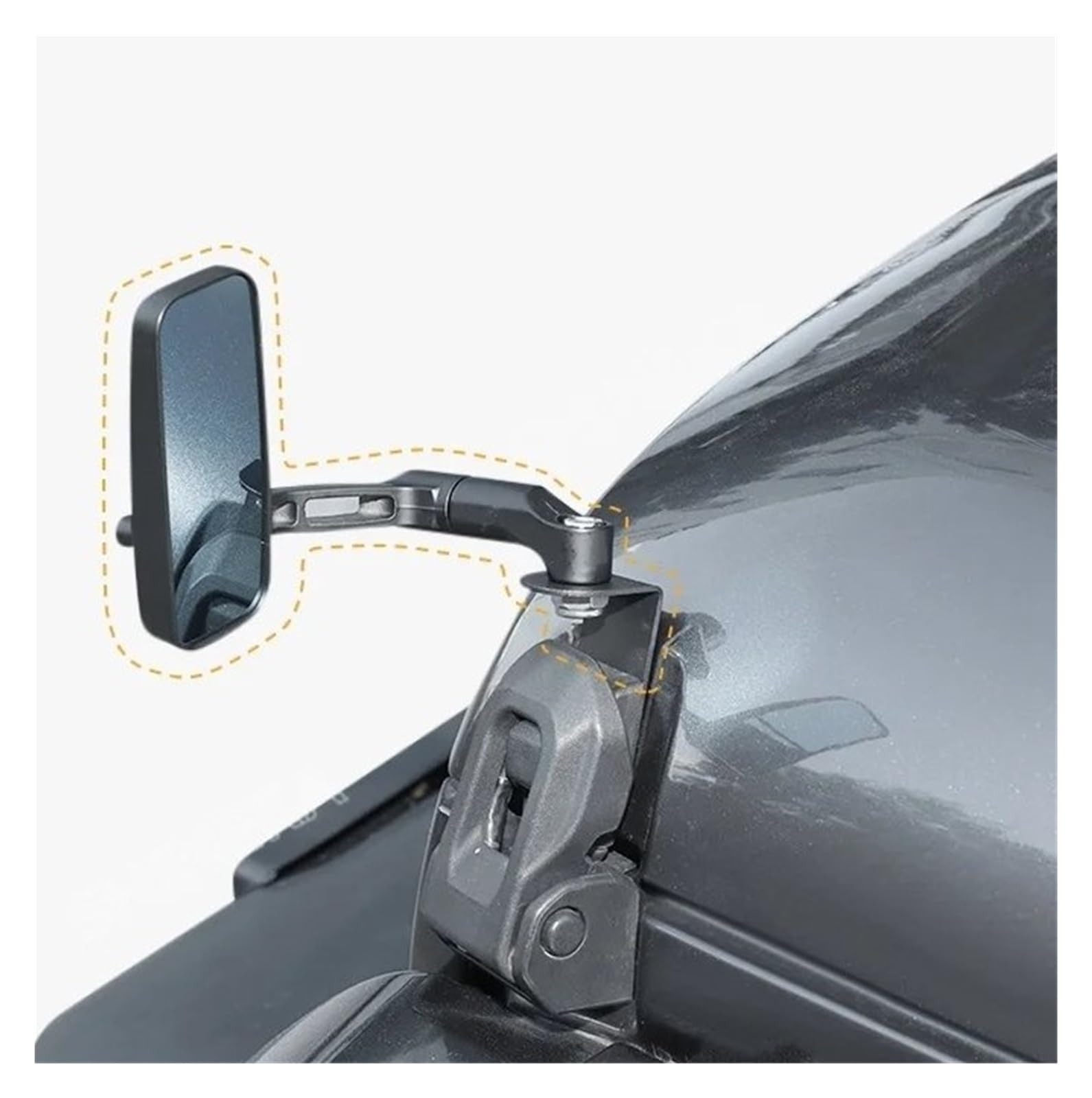 お値打ち商品です 箱付き Amazon.co.jp: ドアミラー 用ラングラー JL グラディエーター JT 2007