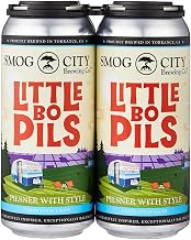 Smog City Brewing Co Little Bo Pilsner 4Pk Cans, 16 Fz